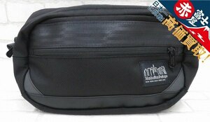 1B6012/Manhattan Portage BLACK LABEL HEARST WAIST BAG MP1121BL マンハッタンポーテージブラックレーベル ハースト ボディ ウエストバッ