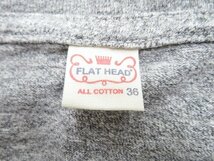 7T6481【クリックポスト対応】フラットヘッド×ビルウォールレザー 半袖Tシャツ THE FLATHEAD_画像4