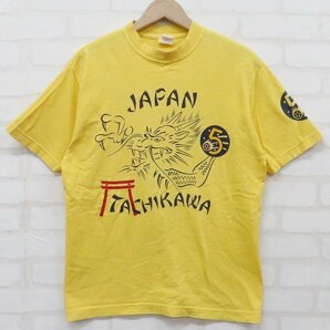 7T6088【クリックポスト対応】バズリクソンズ 半袖Tシャツ JAPAN TACHIKAWA BUZZRICKSON'Sの画像2