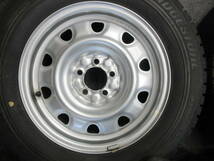 ウイッシュ等15×6Joff+45位pcd100の5穴ハブ径67㎜・スタットレス195/65R15 BS VRX製造年4817×4の4本セットの出品になります。_画像5