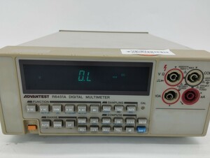 【ジャンク品】R6451A ディジタルマルチメータ ADCMT