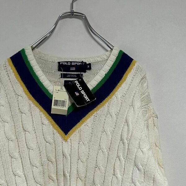 新品 90s Ralph Lauren POLO SPORT チルデンセーター