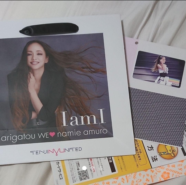 安室奈美恵ナナコカード&限定ショッパー セブンネットnanaco カード namie amuro Final Tour 2018 Finally ナナコカード