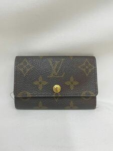 KT0911 LOUIS VUITTON/ルイヴィトン モノグラム キーケース CT1010 ゴールド金具