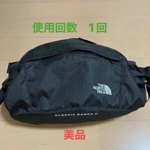 ノースフェイス　クラシックカンガ2 美品　人気のボディバック　黒　