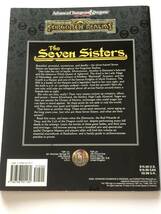 即決　洋書　The Seven Sisters Forgotten Realms　AD&D　ダンジョンズ&ドラゴンズ TSR_画像2