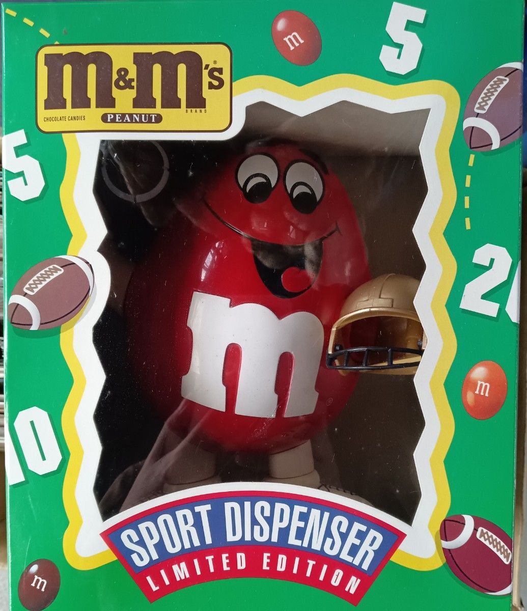 エムアンドエムズ ディスペンサー 人形 野球 M&M's スポーツ