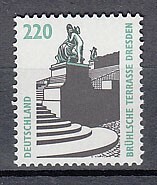 ドイツ 1997年未使用NH 普通切手/名所史跡/ドレスデン#1936