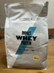 マイプロテイン インパクトホエイプロテイン MYPROTEIN IMPACT バニラ　2.5kg