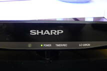 II142 SHARP 液晶カラーテレビ LC-22K20 AQUOS 22インチ 外付けHDD,HDMI対応 2015年製 B-CASカード,リモコン付 動作OK/140_画像3