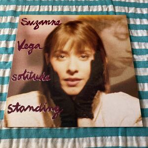 suzanne vega solitude standing オリジナルUK盤LP スザンヌヴェガ suzlp2