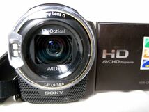 ☆SONY Handycam フルハイビジョン HDR-CX590V 64GBメモリー☆ジャンク_画像6