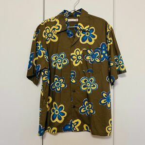 【UNIQLO x MARNI】ユニクロマルニ　アロハシャツ　オープンカラーシャツ　花柄