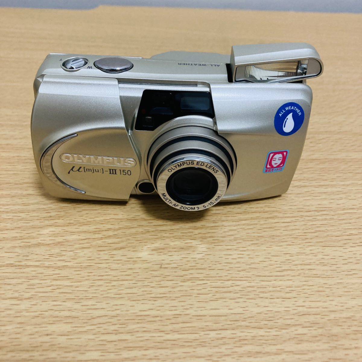 265【動作美品】オリンパス Olympus mju μ III 150 ミューコンパクト