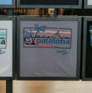 【ファッション】Patagonia★パタゴニア★ハワイ限定★pataloha★半袖Tシャツ★HERRING GREY★MEN'S Sサイズ