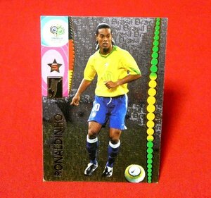 2006 Panini World Cup サッカー　Trading Card　キラカードトレカ　ロナウジーニョ　Ronaldinho