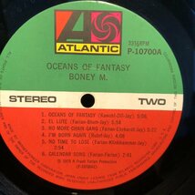 Boney M. / Oceans Of Fantasy LP Atlantic ・WARNER-PIONEER_画像7