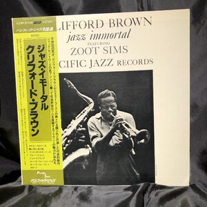 Clifford Brown Featuring Zoot Sims / Jazz Immortal LP Pacific Jazz・KING RECORD