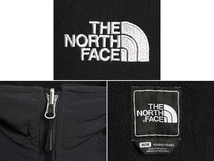 ■ ノースフェイス デナリ ジャケット レディース M / 古着 The North Face DENALI アウトドア フリース ブルゾン ナイロン ジャンパー 黒_画像4