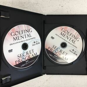 n0904-10★DVD ゴルフ JSNX for Golf ゴルフライブ 大森 睦弘/Golfing Mental Secret Program 2点まとめての画像6