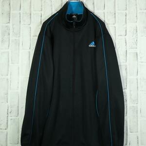 [ complete sale goods ]adidas blue line jersey jersey king-size 