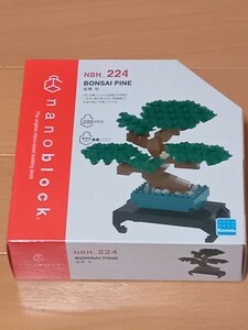 nanoblock NBH＿224　盆栽　松　BONSAI　PINE