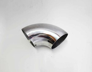 free shipping bending . pipe 50.8Φ 90 times t1.5 elbow stainless steel muffler intake 