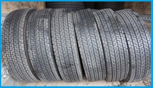 6本価格★パT4462■225/90R17.5 127/125L LT YOKOHAMA ZEN903ZW スタッドレスタイヤ■条件付 送料無料■12～14㎜ 地山 高床 4ｔ ユニック