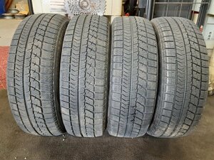 パF3923■175/65R14 82Q　4本価格　BRIDGESTONE BLIZZAK VRX　送料無料 ’19年 フィット アクア デミオ パッソ ノート ティーダ キューブ