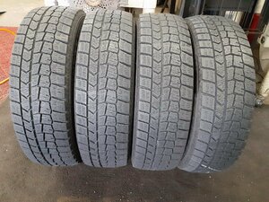 パF3677■185/70R14 88Q　4本価格　DUNLOP WINTER MAXX 02　送料無料 冬 ’18年 ノート モビリオ フリード カローラ ストリーム シエンタ