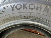 PF3357①■195/80R15 107/105L LT　1本のみ　YOKOHAMA ICEGUARD IG91　送料無料 冬 ’22年 ハイエース キャラバン NV350 ボンゴ_画像9