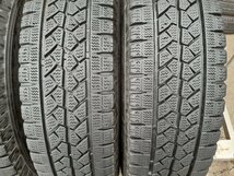 パF2382■195/80R15 107/105L LT　4本価格　BRIDGESTONE BLIZZAK VL1　送料無料 冬 2018年 ハイエース キャラバン NV350 ボンゴ_画像3