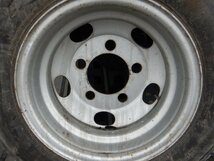 1本のみ★パT7769①■205/70R16 111/109L YOKOHAMA MY817 KWC 5.5 5穴 208★条件付送料無料★地山 トラック 夏 スペアタイヤ_画像4