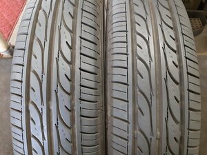 パF4069②■145/80R13 75S　2本のみ　DUNLOP DIGI-TYRE EC202　送料無料 夏 ’21年 ムーヴ タント N-BOX モコ MRワゴン ルークス パレット