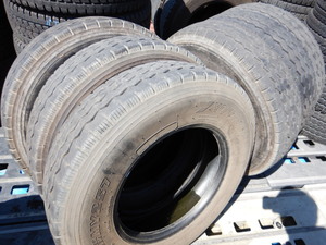 6本価格★パT4307■225/80R17.5 123/122 L LT YOKOHAMA MY257 夏スタイヤ 17年■条件付送料無料■ダンプ ゲタ目 4ｔ トラック