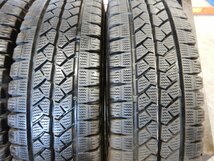 4本価格★パT6189■165R13 6PR BRIDGESTONE BLIZZAK VL1 19年★条件付送料無料★8分山 バリ溝 プロボックス サクシード_画像4