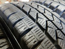 4本価格★パT6189■165R13 6PR BRIDGESTONE BLIZZAK VL1 19年★条件付送料無料★8分山 バリ溝 プロボックス サクシード_画像7