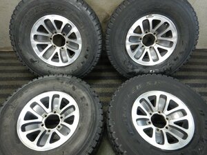 希少★オパT5811■31×10.50R15 LT 6PR 109N DUNLOP GRANDTREK SJ5 三菱純正 7J 6H +10 PCD139.7■条件付送料無料■パジェロ