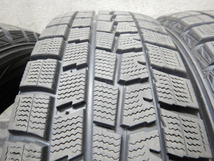 パT4610■185/65R15 4本価格 DUNLOP WINTER MAXX01 2016年■条件付き送料無料■激安 デミオ アクア フリード ノート フィット等_画像6