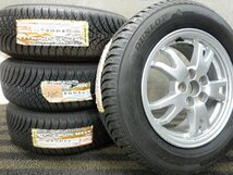 J2T6829■195/65R15 DUNLOP ALL SEASON MAX AS1 トヨタ純正 6J 5H PCD100 2020年 新品タイヤ★条件付送料無料★プリウス_画像1