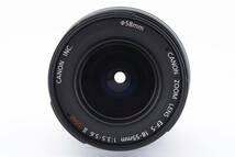 ■ 美品 ■ キャノン Canon ZOOM LENS EF-S 18-55mm F3.5-5.6 II USM D83S62SD715K L14_画像3