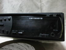 K-1939　Carrozzeria　カロッツェリア　DEH-350　MP3　フロント AUX　1Dサイズ　故障品_画像2