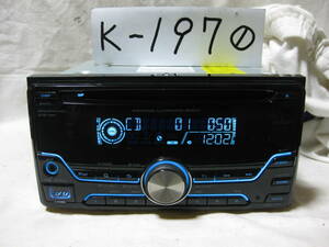 K-1970　KENWOOD　ケンウッド　CUK-W61　MP3　フロント USB AUX　CDデッキ