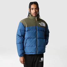 新品 正規品 EU/USA限定 日本未発売 The North Face ノースフェイス '92 ハイテック ヌプシ ダウンジャケット US-M 男女兼用 S.BLUE_画像7