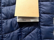 新品 正規品 USA限定 日本未発売 The North Face ノースフェイス 希少な白ロゴ サーモボール インサレーションジャケット US-L NAVY_画像5
