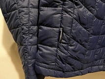新品 正規品 USA限定 日本未発売 The North Face ノースフェイス 希少な白ロゴ サーモボール インサレーションジャケット US-L NAVY_画像8