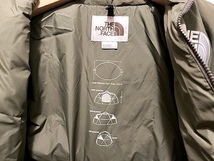 新品 正規品 EU/USA限定 日本未発売 The North Face ノースフェイス '92 ハイテック ヌプシ ダウンジャケット US-M 男女兼用 S.BLUE_画像9