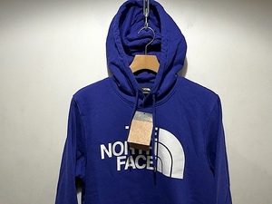 即決 新品 正規品 USA限定 日本未発売 The North Face ノースフェイス ハーフドームロゴ スウェットフーディー パーカー US-M L.BLUE