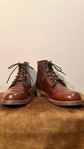 ■黒タグ　CHIPPEWA 97062 6インチブーツ　TAN RENEGAD チペワ 9.5D(27.5～28.5cm) ベイアパッチ　