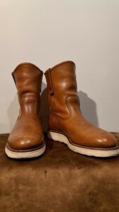 2001年製◆縦羽タグ◆REDWING レッドウィング 866 PECOS BOOTS ペコスブーツ 7E(25～26cm) 